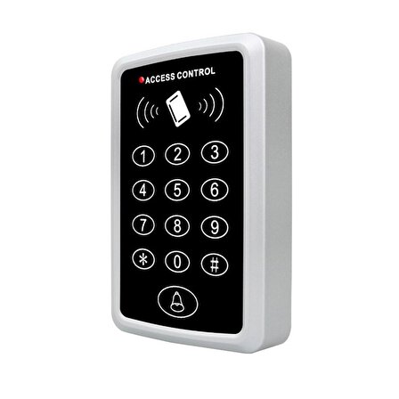 Sonex Rfıd Şifreli Kapı Kilidi Kartlı Geçiş Kontrol Göstergeç Sistemi 20 Adet Proximity Kart