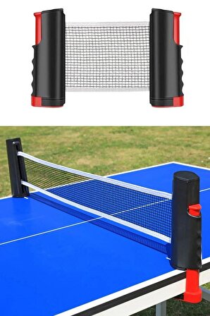 Teleskopik Taşınabilir Kaymaz Ping Pong Masa Tenisi Filesi Ağı Portatif Tüm Masalara Uyumlu