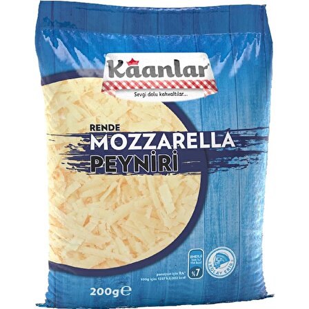 Kaanlar Rende Mozzarella 200 gr