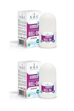 Nrc Roll-On Collagen Takviyeli Antiperspirant 50ml Ter ve Koku Önleyici (2 Kutu)
