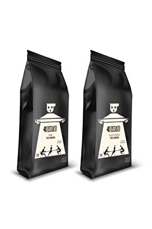 Rossaco Organik French Press Filtre Kahve 2 x 250 gr