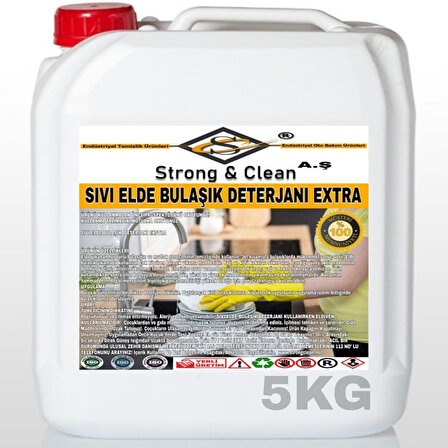 Strong & Clean Extra 5 kg Elde Yıkama Deterjanı