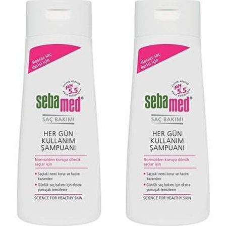 Sebamed Tüm Saçlar İçin Canlandırıcı Şampuan 2x400 ml