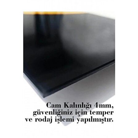 Istanbul Galata Kulesi Manzara 4mm Dayanıklı Cam Tablo Temperli Cam 36x22