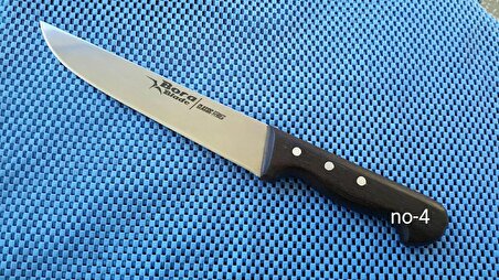 Bora Bıçakları Mutfak ve Kurban Wenge Saplı Klasik Bıçak No 4 M-707