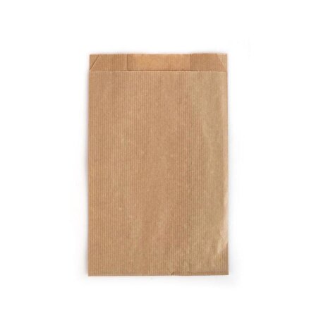 Kraft Baget Ekmek Fırın Kese Kağıdı - Küçük boy - 12 x 28 Cm. - 0.5 Kg. - Ortalama 100 Ad - Paket