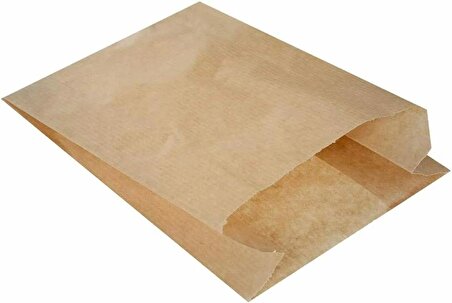 Kraft Baget Ekmek Fırın Kese Kağıdı - Küçük boy - 12 x 28 Cm. - 1.5 Kg. - Ortalama 300 Ad - Paket