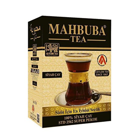 Mahbuba Tea STD 2562 Super Pekoe İthal Seylan Sri Lanka Ceylon Kaçak Siyah Yaprak Çayı 800gr