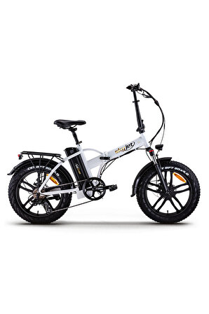 RKS RS3 Pro Katlanır Elektrikli Bisiklet Beyaz