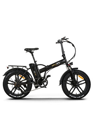 RKS RS3 Pro Katlanır Elektrikli Bisiklet Siyah