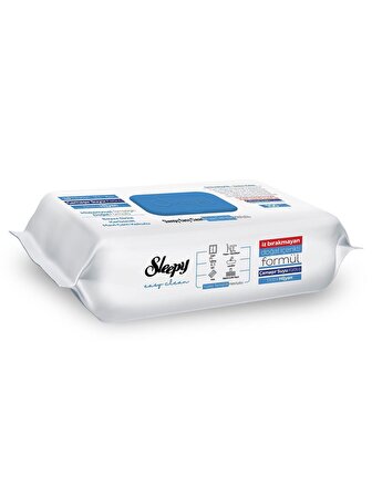 Sleepy Easy Clean Sirke Karbonat Çamaşır Suyu Katkılı Yüzey Temizlik Islak Havlusu - 100'lü 10 Paket