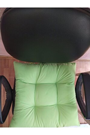 Dekoratif Bağlanabilir Pofuduk Sandalye Minderi