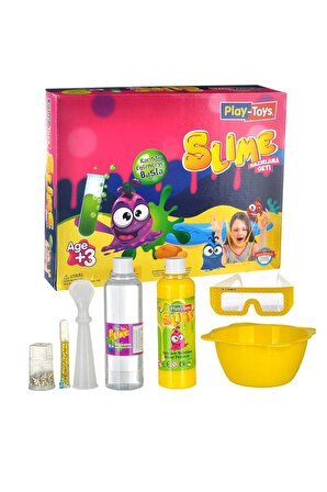 Play-Toys Slime Yapma Hazırlama Seti Karıştır Eğlenceye Başla