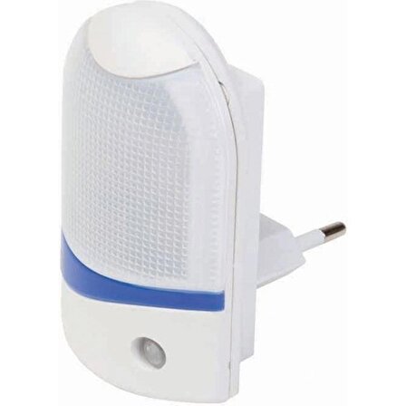DESİNGSHOP Led Sensörlü 4 Ledli Gece Lambası Mavi Renk