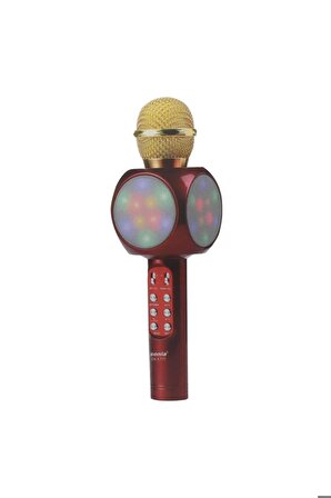 Sonia Wireles Karaoke Mikrofon Sn-x 777 Kırmızı