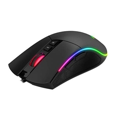 GameNote MS1001 Kablolu RGB Gaming Mouse Siyah  USB/Ayarlanabilr RGB ışıklı/DPI