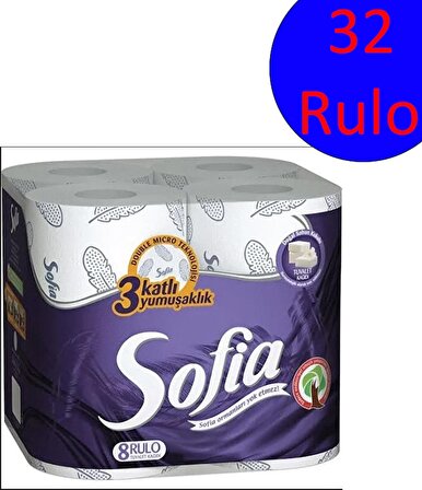 Sofia 32'li Tuvalet Kağıdı (Doğal Sabun Kokulu)