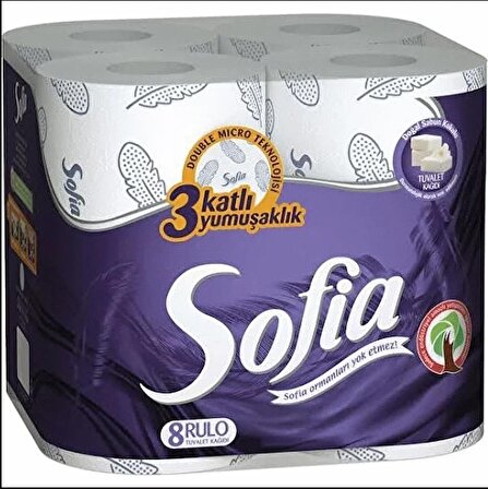 Sofia 32'li Tuvalet Kağıdı (Doğal Sabun Kokulu)