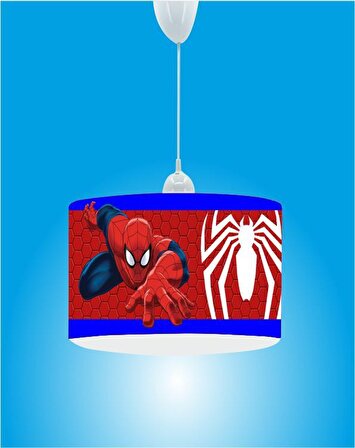 spidermen tavan lambası
