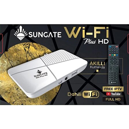 Sungate Wifi Plus Hd Uydu Alıcısı