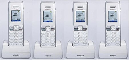 Swissvoice IH250 Quad Renkli Ekran Handsfree Telsiz Telefon