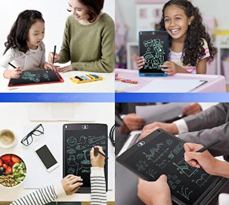 Writing Tablet 10 Inç Lcd  Dijital Kalemli Çizim Yazı Tahtası Grafik Not Yazma Eğitim Tableti  CKS31