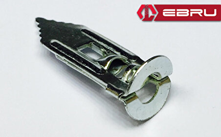 Ebru Metal Alçıpan Dübel Kısa 28 mm (100 Adet) - 4 mm Vida için