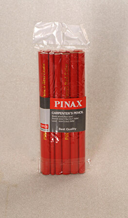 Pinax Marangoz Kalemi - Kırmızı
