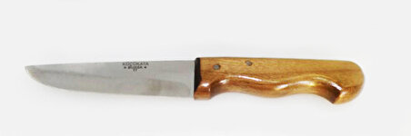 Küçükata Bursa İnce Küt Kasap Bıçağı No:1, 13 cm - Ahşap Sap
