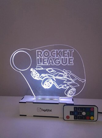 Rocket L2 genç ve çocuk odası masa üstü dekorasyon lambası