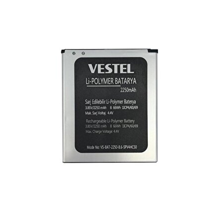 Vestel Venüs V5010 İle Uyumlu İthal Pil
