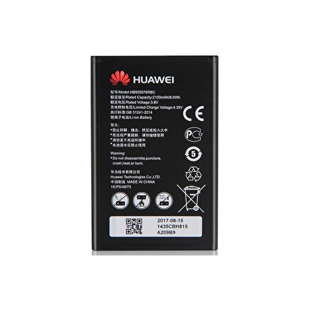 Huawei G610 İle Uyumlu İthal Pil