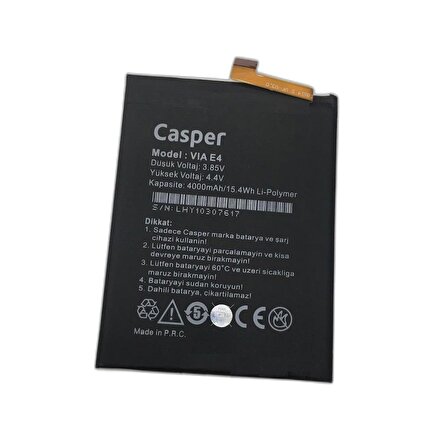 Casper Via E4 İle Uyumlu İthal Pil