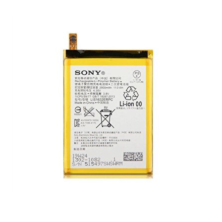 Sony Xperia XZ İle Uyumlu İthal Pil F8331 F8332