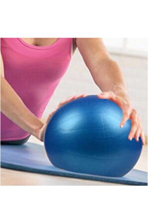 20 cm Mor Mini Pilates Topu Jimnastik Yoga Plates Egzersiz Topu Mor
