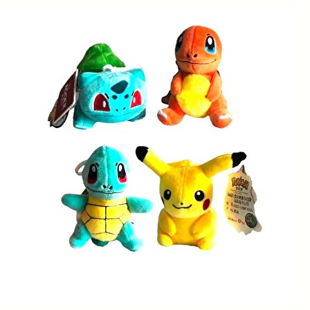 ThreeMB Toys Pokemon Orijinal Lisanslı Çanta Süsü Bulbasaur
