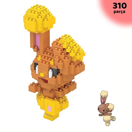 ThreeMB Toys Pokemon 4. Kısım Blok Puzzle Buneary
