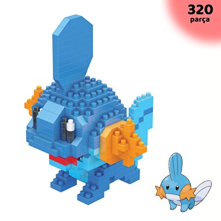 ThreeMB Toys Pokemon 4. Kısım Blok Puzzle Mudkip