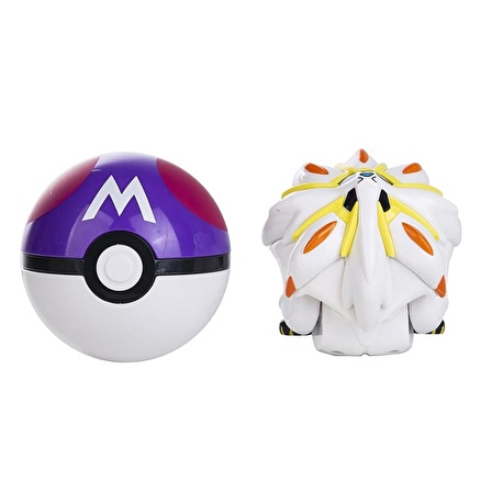 ThreeMB Toys Pokemon Orijinal Lisanslı Elf Topu Solgaleo - Kutusuz