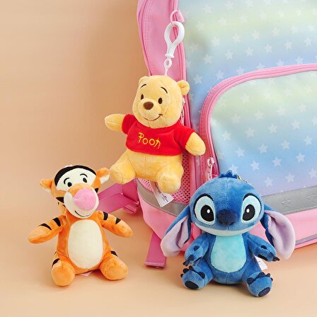 ThreeMB Toys Winnie The Pooh Orijinal Lisanslı Çanta Süsü Stitch