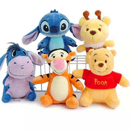 ThreeMB Toys Winnie The Pooh Orijinal Lisanslı Çanta Süsü Tigger
