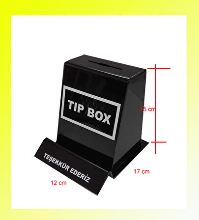 tip box bahşiş kutusu