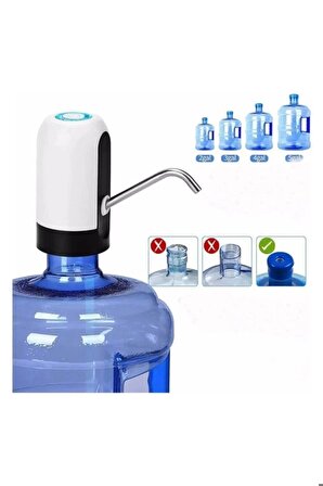 Vayomy Şarjlı Otomatik Damacana Su Pompası Tek Motorlu (BPA içermez ,CE belgelidir)