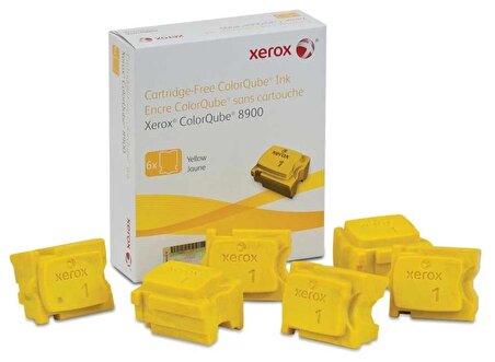 Xerox ColorQube 8900-108R01024 Sarı Orjinal Kartuş - 6'Lı