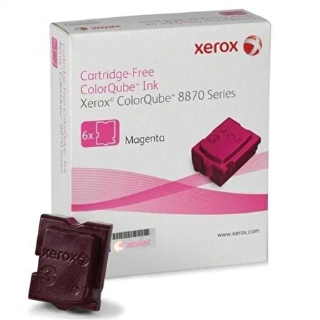 Xerox ColorQube 8870-108R00959 Orjinal Kırmızı Kartuş  - 6'Lı