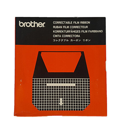 Brother EM-200 Kırmızı Orjinal Daktilo Şerit