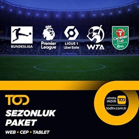 Tod Sezonluk Spor Extra+ Paketi - (Web + Cep + Tablet)