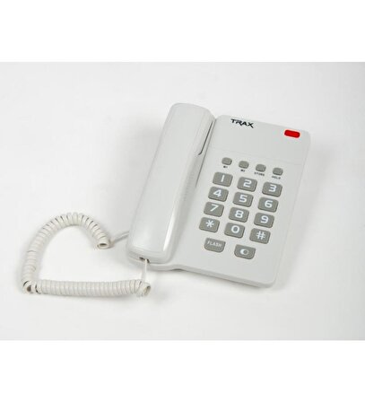 Trax TD205 Beyaz Kablolu Masaüstü Telefon