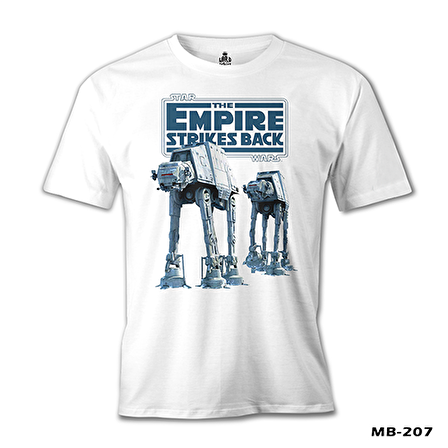 Star Wars - The Empire Strikes Back Beyaz Erkek Tshirt