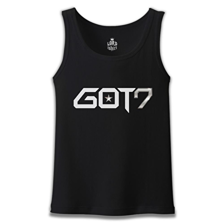 G.O.T7 - Logo Siyah Erkek Atlet